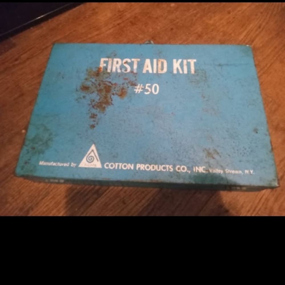 Vintage First Aid Kit